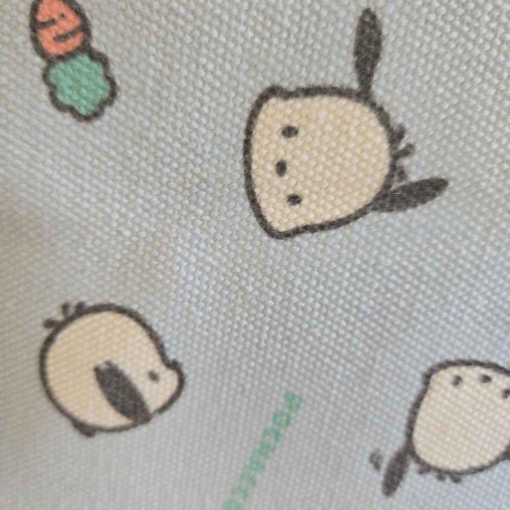 Hello Kitty Blue Satchel with Cute Pachacco Print